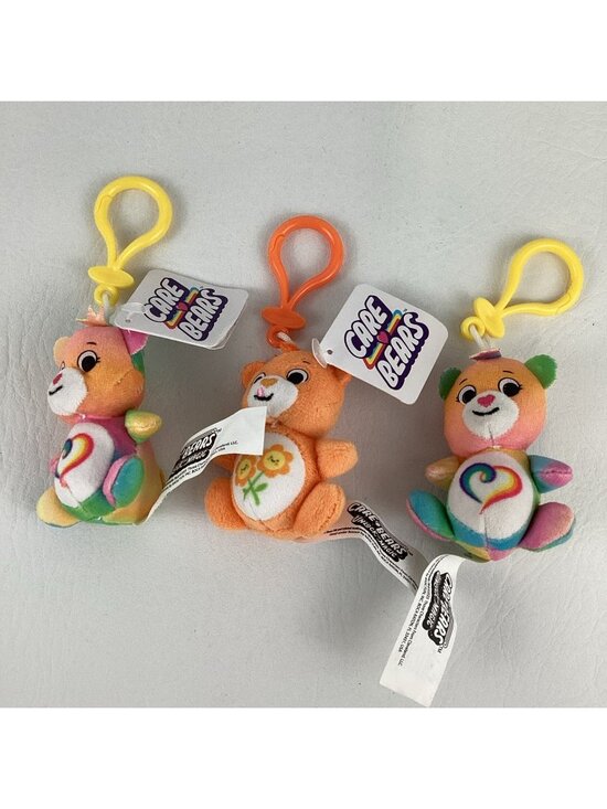 Good Stuff Other - Care Bears Unlock Magic Micro Teenies Plush Keychain Clips Friend Togetherness